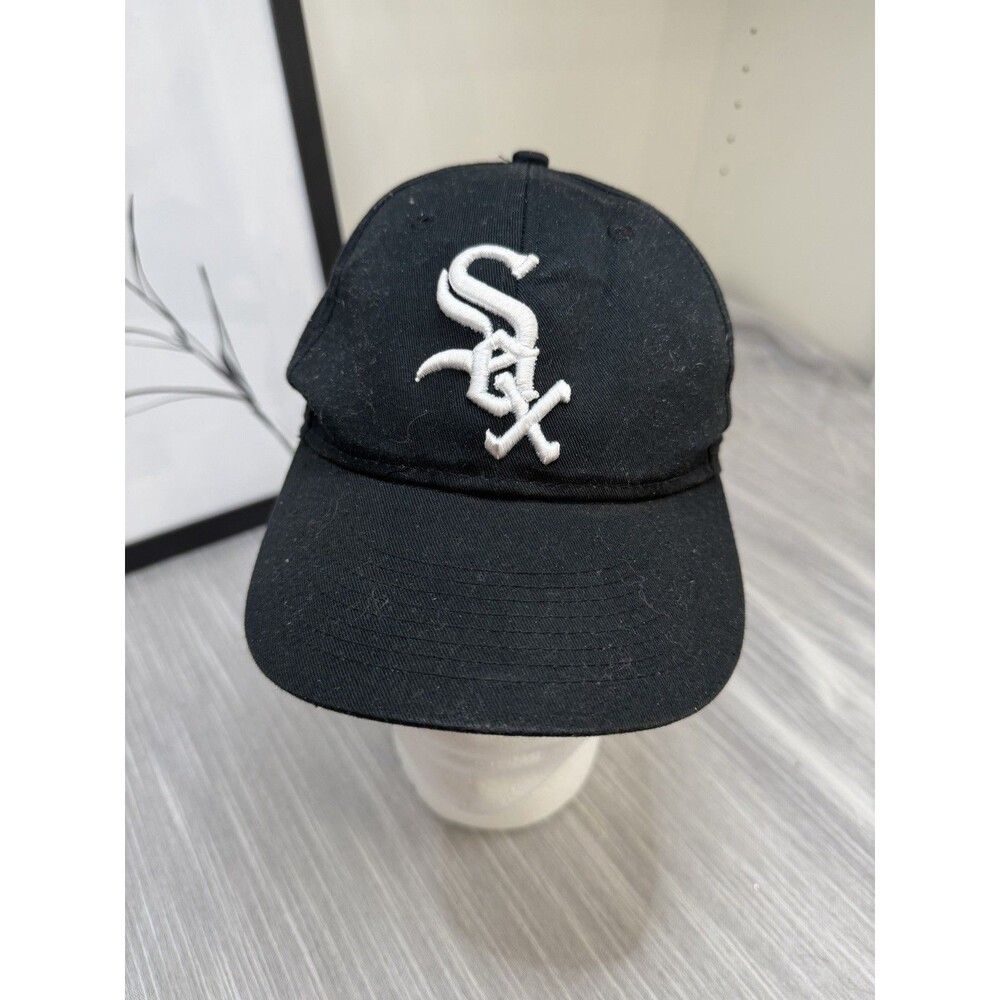 '47 Chicago White Sox Baseball Cap Hat MLB Black White Adjustable Youth Size